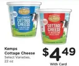 Mariano's Kemps Cottage Cheese offer