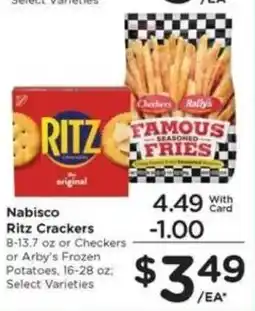 Mariano's Nabisco Ritz Crackers offer