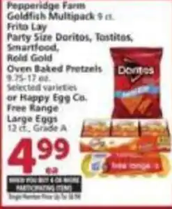 Vons Pepperidge Farm Goldfish Multipack offer