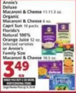 Vons Annie's Deluxe Macaroni & Cheese offer
