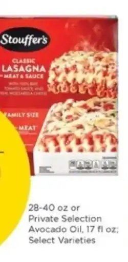 Mariano's Stouffer's classic lasagna meat & sauce offer