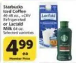 Vons Starbucks iced coffee offer