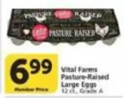 Vons Vital Farms Pasture-Raised Large Eggs offer
