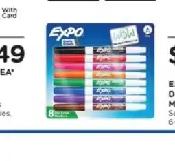 Mariano's Expo dry erase markers offer