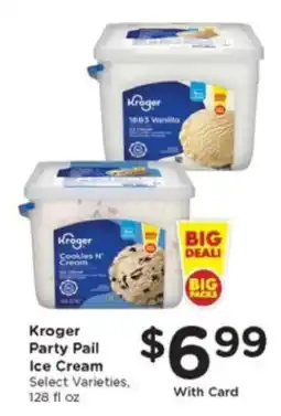 Mariano's Kroger party pail ice cream offer