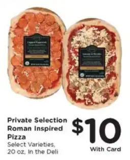 Mariano's Private Selection Roman Inspired Pizza offer