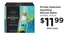 Mariano's Private Selection Sparkling Mineral Water offer