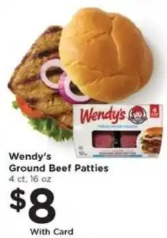 Mariano's Wendy's Ground Beef Patties offer