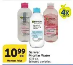 Vons Garnier Micellar Water offer
