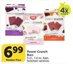 Vons Power Crunch Bars offer