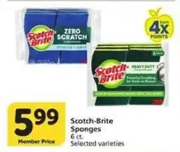 Vons Scotch-Brite Sponges offer