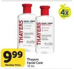 Vons Thayers Facial Toner offer