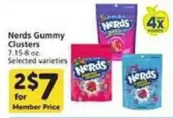 Vons Nerds Gummy Clusters offer