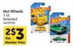 Vons Hot Wheels offer