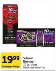 Vons 5-hour energy offer