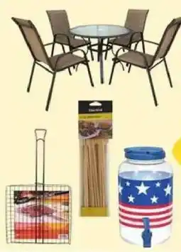 Vons Outdoor dining set offer