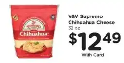 Mariano's V&V Supremo Chihuahua Cheese offer