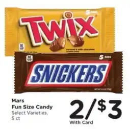 Mariano's Mars Fun Size Candy offer
