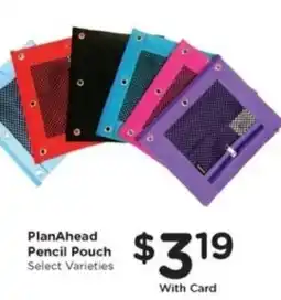 Mariano's PlanAhead Pencil Pouch offer