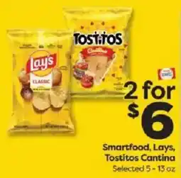 Weis Markets Smartfood, Lays, Tostitos Cantina offer