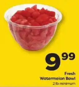 Weis Markets Fresh Watermelon Bowl offer