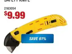 Fastenal Safety Knife offer