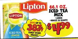 Ollie's Lipton iced tea mix offer