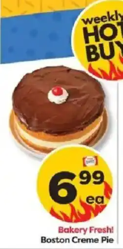 Weis Markets Bakery Fresh Boston Creme Pie offer