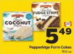 Weis Markets Pepperidge Farm Cakes offer