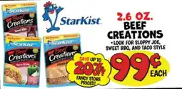 Ollie's Starkist beef creations offer