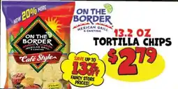 Ollie's On the Border tortilla chips offer