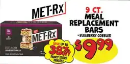 Ollie's Met-rx meal replacement bars offer