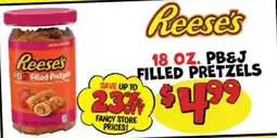 Ollie's Reese's pbj filled pretzels offer