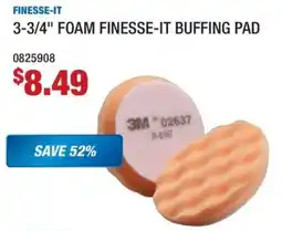 Fastenal Finesse-it foam buffing pad offer