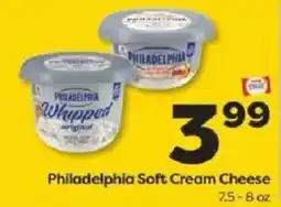 Weis Markets Philadelphia soft cream cheese offer