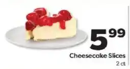 Weis Markets Cheesecake Slices offer