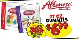 Ollie's Albanese gummies offer