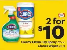Weis Markets Clorox clean-up spray offer