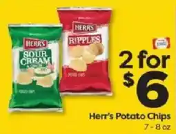 Weis Markets Herr's Potato Chips offer
