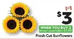 Weis Markets Fresh Cut Sunflowers offer