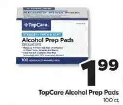 Weis Markets TopCare Alcohol Prep Pads offer