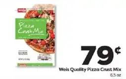 Weis Markets Weis Quality Pizza Crust Mix offer