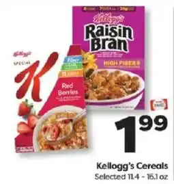 Weis Markets Kellogg's Cereals offer