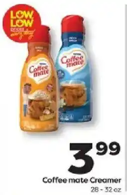 Weis Markets Coffee mate Creamer offer