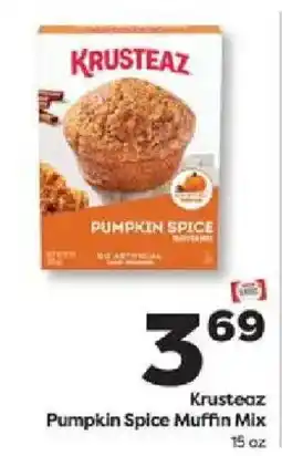 Weis Markets Krusteaz Pumpkin Spice Muffin Mix offer