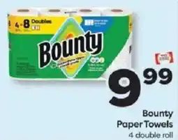 Weis Markets Bounty paper towels offer