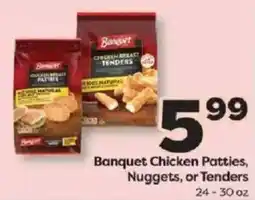 Weis Markets Banquet Chicken Patties, Nuggets, or Tenders offer