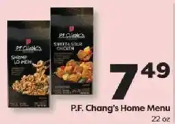 Weis Markets P.F. Chang's Home Menu offer