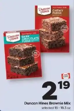 Weis Markets Duncan Hines Brownie Mix offer