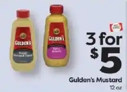 Weis Markets Gulden's Mustard offer
